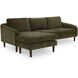 Quinn Dark Green Sectional
