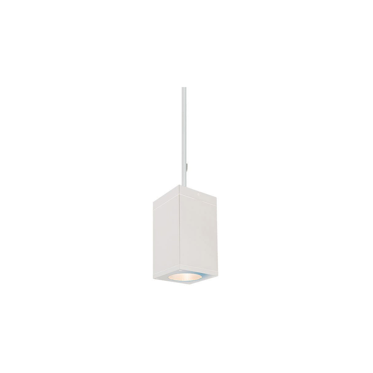 Cube Arch LED 5 inch White Outdoor Pendant in Spot, 85, 4000K