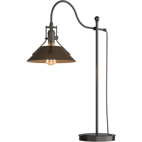 Henry 27.1 inch 60 watt Oil Rubbed Bronze and Bronze Table Lamp Portable Light in Oil Rubbed Bronze/Bronze