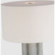 Kelly Wearstler Vellig 28 inch 15.00 watt Oyster Stained Concrete Table Lamp Portable Light, Medium