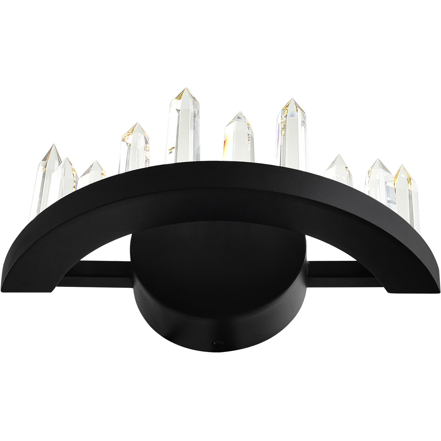 Juliette LED 12 inch Black Wall Light
