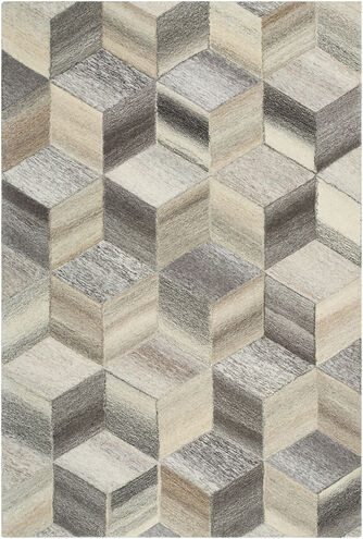 Mountain 36 X 24 inch Medium Gray Rug in 2 x 3, Rectangle