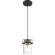 Antebellum 1 Light 5 inch Black Mini Pendant Ceiling Light
