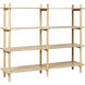 Orly Brown Bookcase