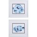 Waterside Collection Blue Framed Art