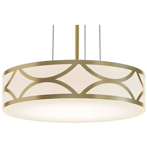 Lake LED 16 inch Gold Pendant Ceiling Light in Incandescent