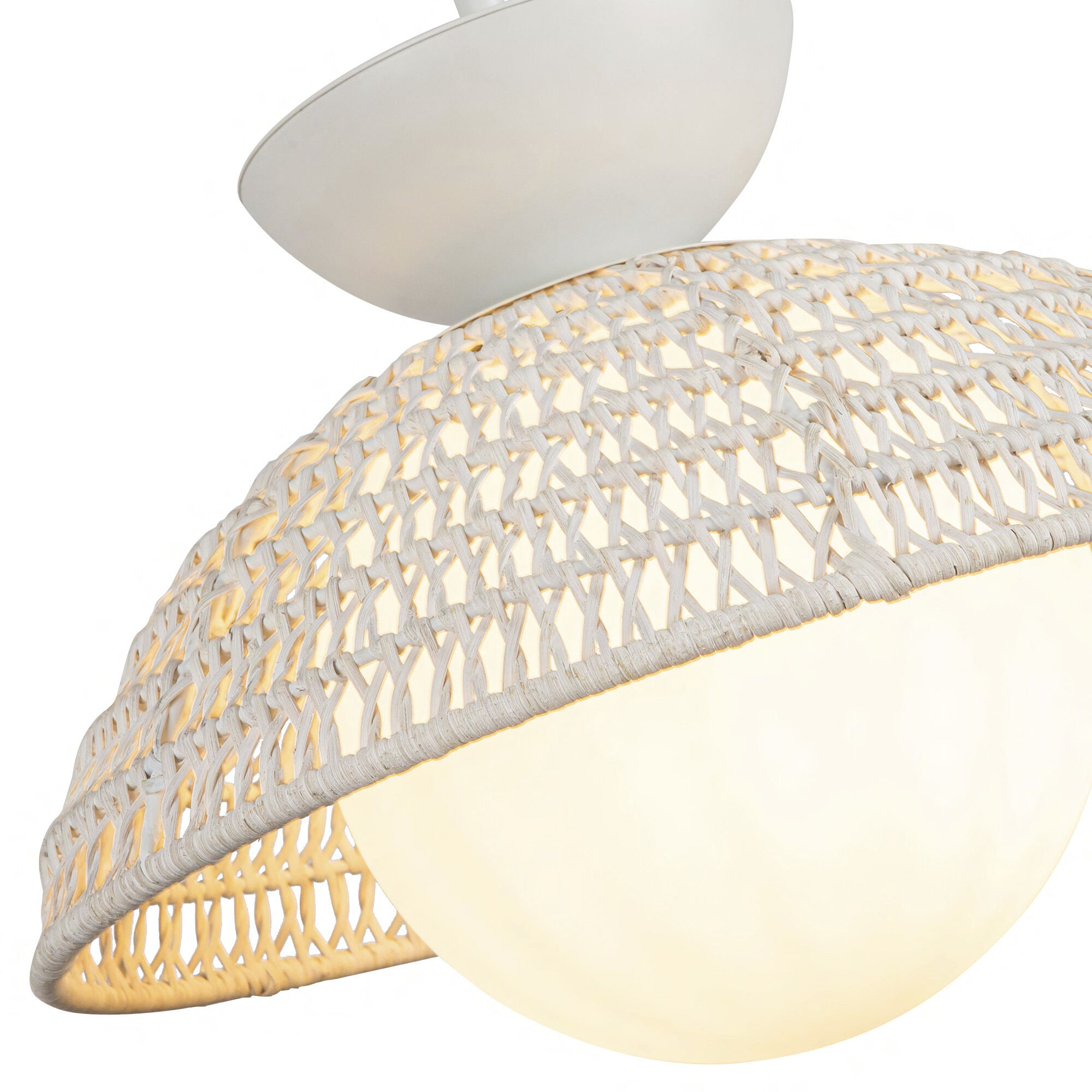 Alora Mood Perth Pendant Ceiling Light in White