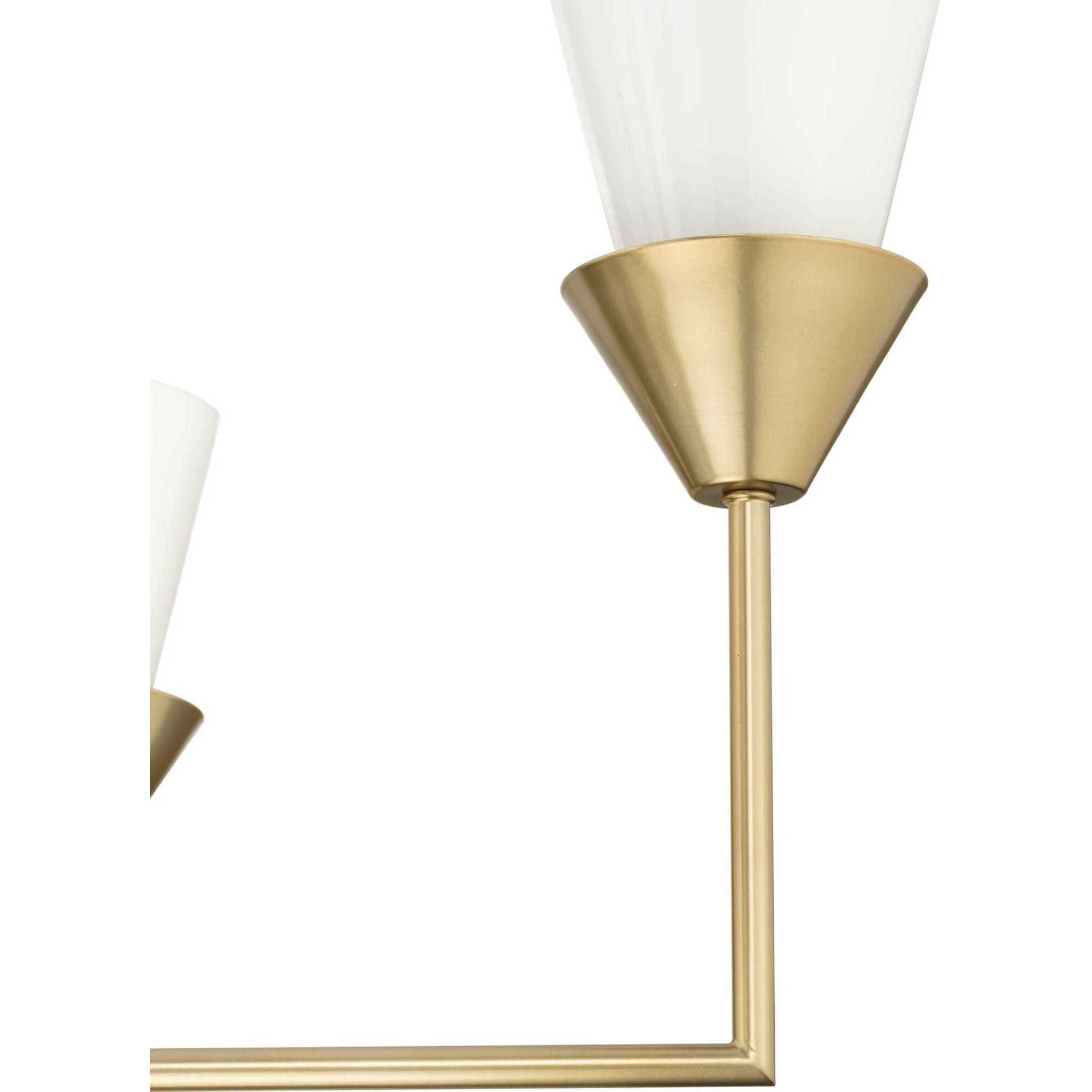 Pinellas 6 Light 30 inch Soft Gold Chandelier Ceiling Light, Design Series