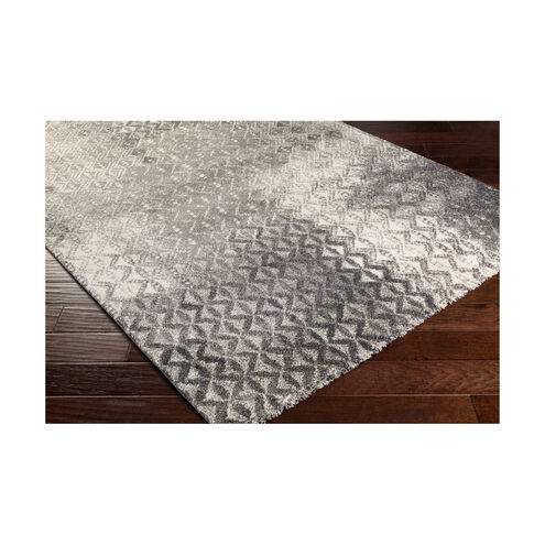 Pembridge 114.17 X 78.74 inch Charcoal/Ivory Machine Woven Rug in 7 x 9, Rectangle