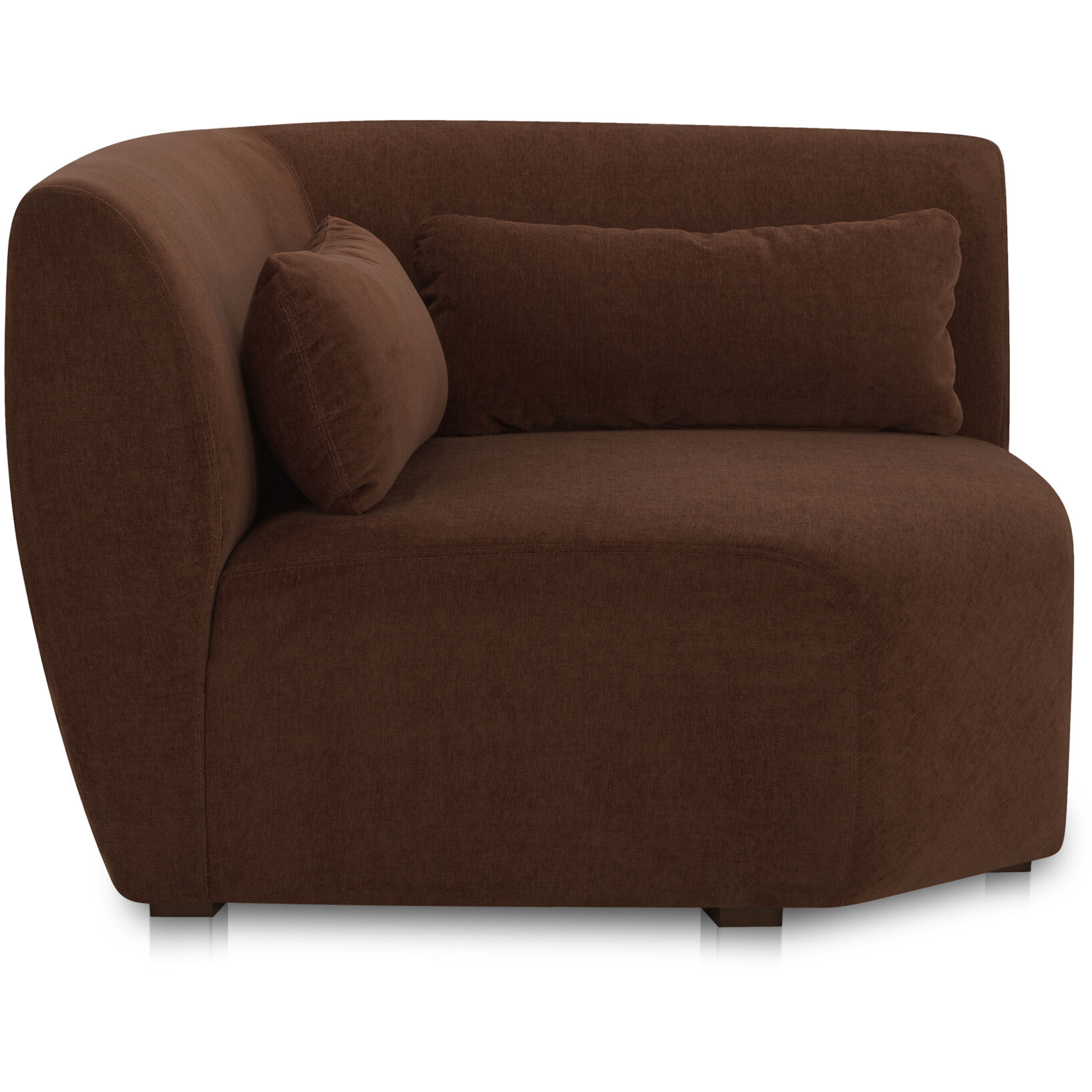 Amelia Brown Corner Chair