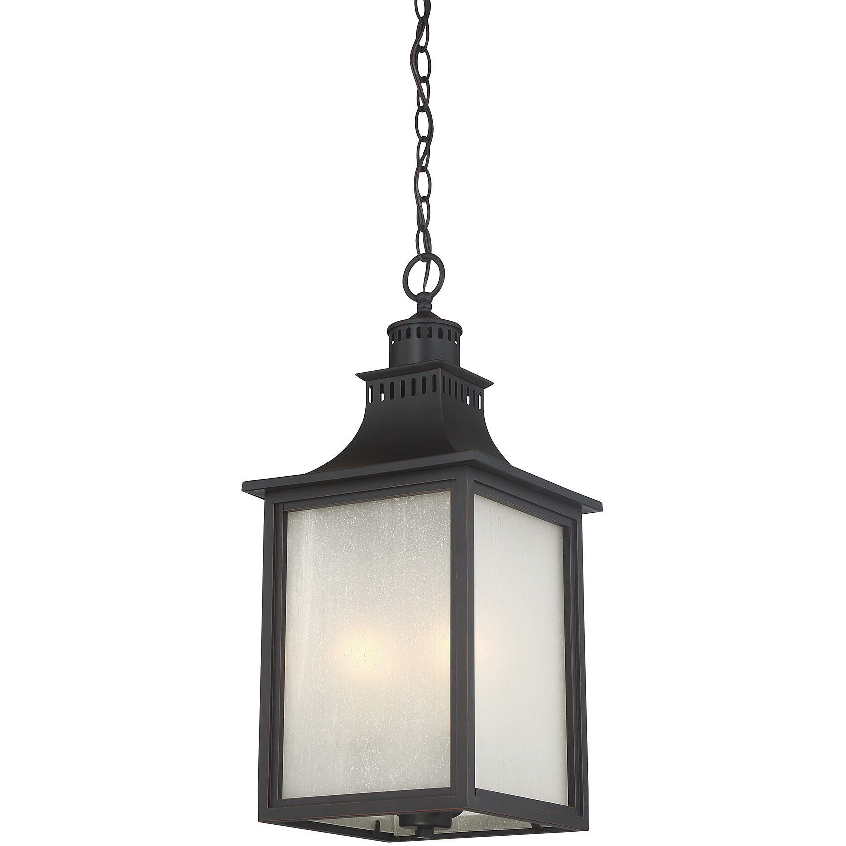 Monte Grande 3 Light 10 inch English Bronze Outdoor Hanging Lantern