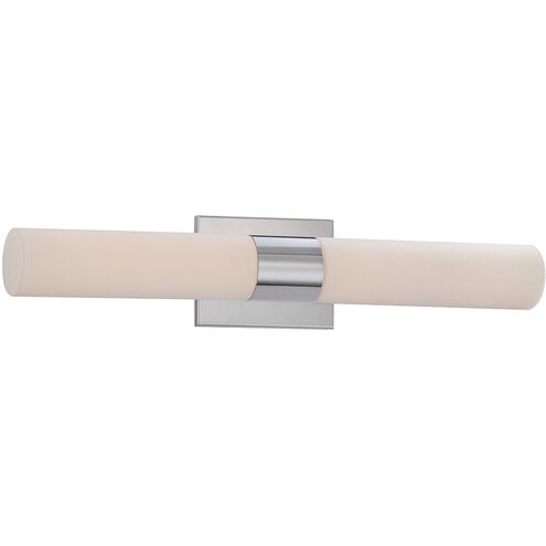 Elementum LED 22 inch Chrome Bath Vanity & Wall Light in 2700K, dweLED