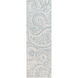 Queensland 96 X 30 inch Medium Gray, Light Gray Rug