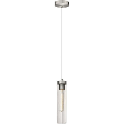Beau 1 Light 4.75 inch Brushed Nickel Pendant Ceiling Light