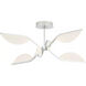 Sean Lavin Belterra LED Polished Nickel Flushmount/Chandelier Ceiling Light, Integrated LED