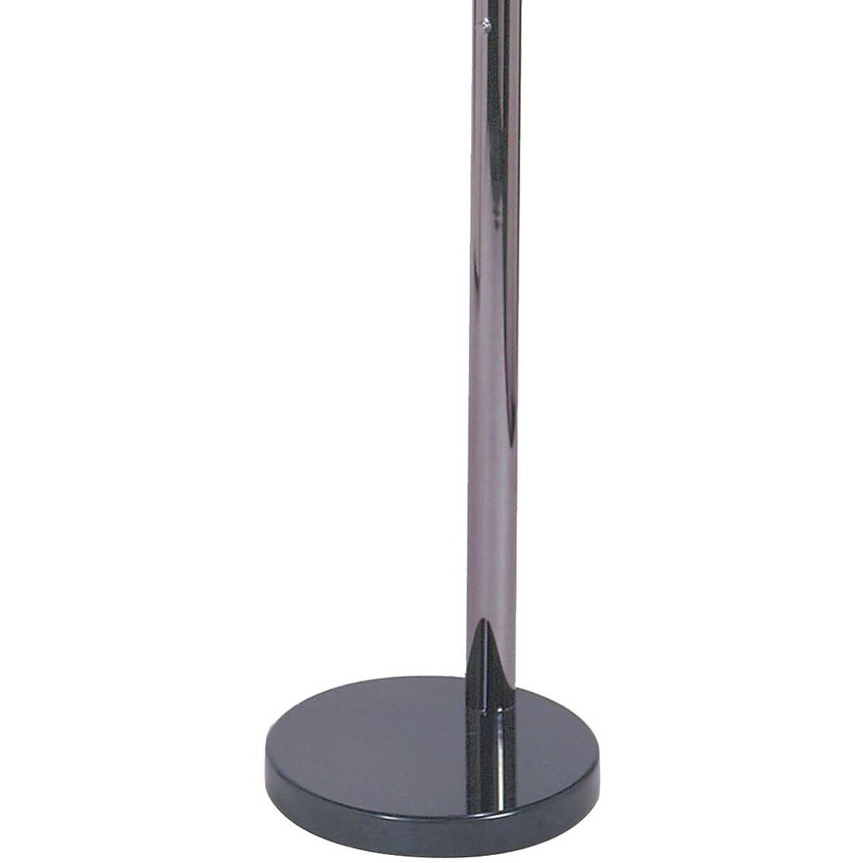 Mushroom 85 inch 40.00 watt Black Nickel Arc Floor Lamp Portable Light