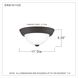 Erwin 1 Light 11 inch Old Bronze Flush Mount Ceiling Light