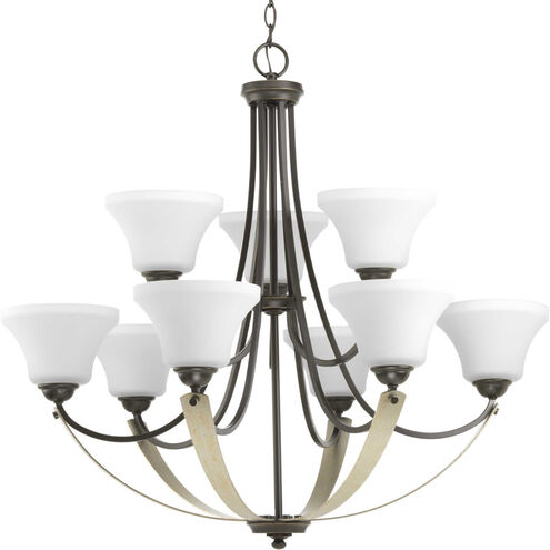 Vanora 9 Light 34 inch Antique Bronze Chandelier Ceiling Light, Design Series
