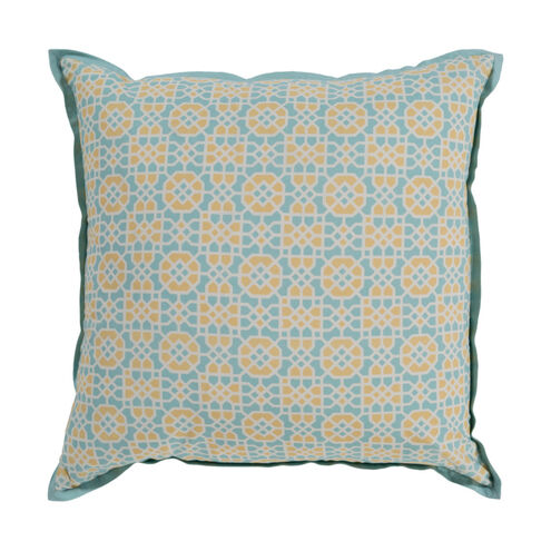 Francesco 18 X 18 inch Aqua Pillow Kit, Square