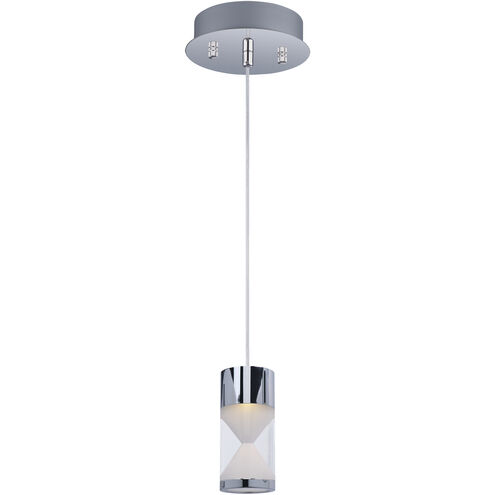 Tyme LED 6.25 inch Polished Chrome Mini Pendant Ceiling Light