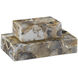 Malaga 4.5 inch Black Agate Box, Small