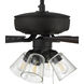 Pro Plus 104 52 inch Espresso with Espresso/Walnut Blades Contractor Ceiling Fan