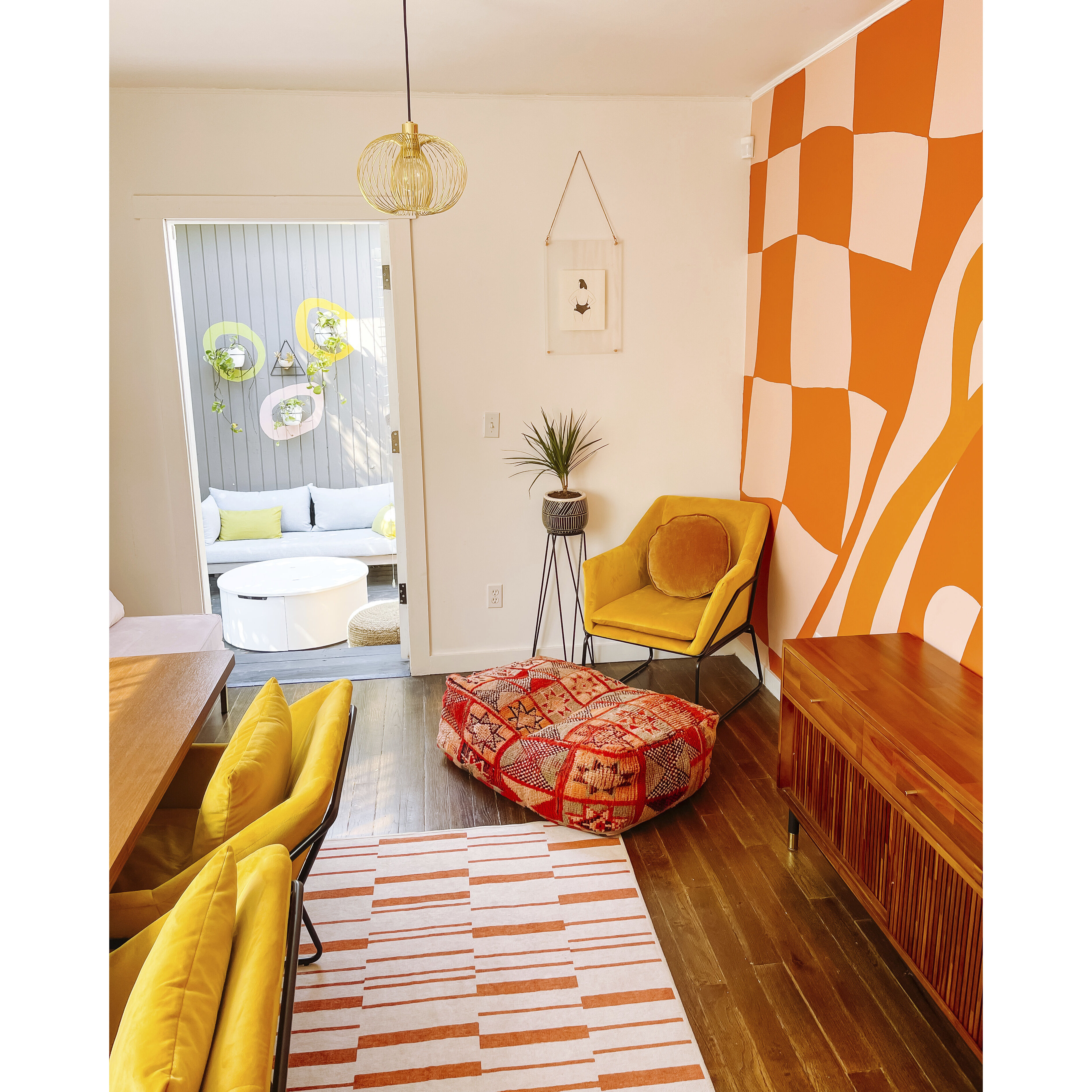 Jasmine 1 Light 12 inch Polished Brass Pendant Ceiling Light