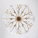 Petal Court 9 Light 36 inch French Gold Pendant Ceiling Light