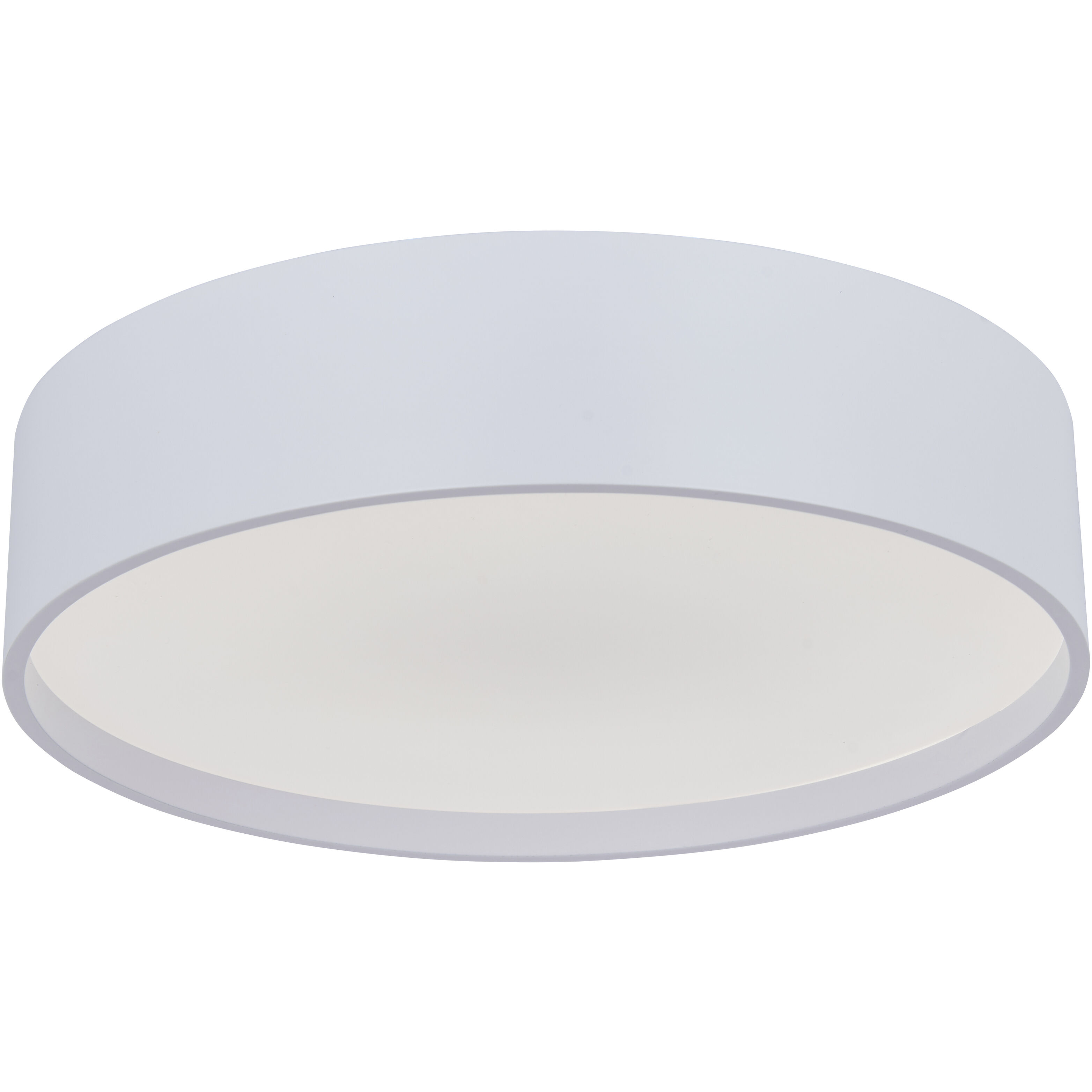 Snare LED 10 inch Matte White Flush Mount Ceiling Light