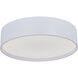 Snare LED 10 inch Matte White Flush Mount Ceiling Light