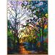 Landscapes Collection Purple Framed Art