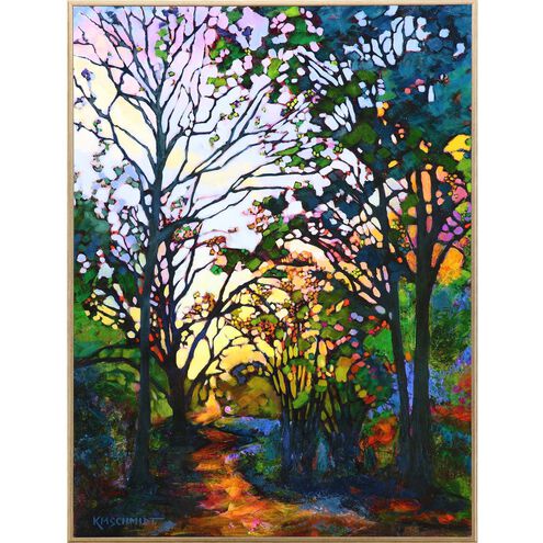 Landscapes Collection Purple Framed Art