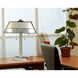 Springdale 24 inch 75.00 watt Silver Table Lamp Portable Light