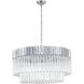 Canada 12 Light 31.5 inch Chrome Chandelier Ceiling Light