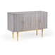 Wildwood Gray/Gold Cabinet