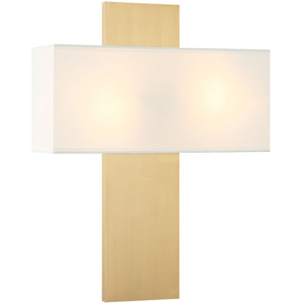 Stafford Wall Sconce Wall Light in Aged Gold Brass