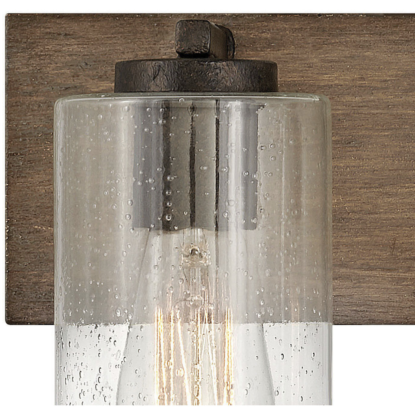 Sawyer 2 Light 14.25 inch Sequoia with Iron Rust Vanity Light Wall Light