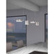 Counterpoint LED 42 inch Bright Satin Aluminum Pendant Ceiling Light