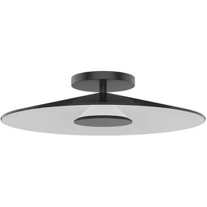 Cruz LED 17.32 inch Black and White ADA Wall Sconce Wall Light in Black / White