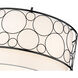 Kendall 4 Light 24 inch Matte Black Chandelier Ceiling Light