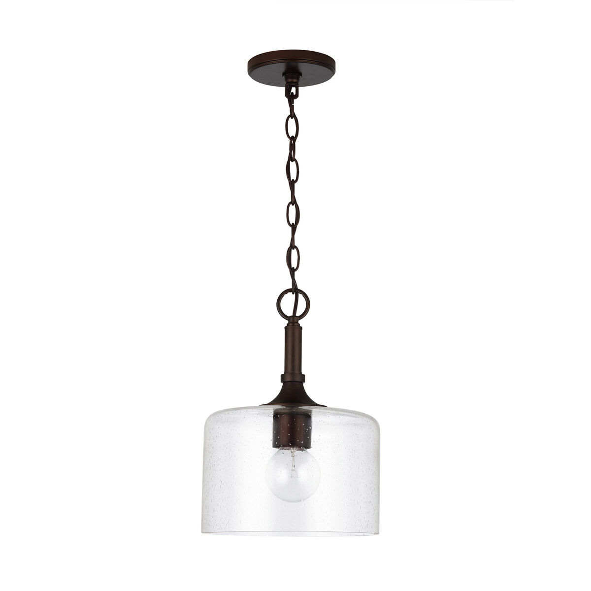 Carter 1 Light 10 inch Bronze Pendant Ceiling Light