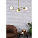 Furlong 3 Light 28.4 inch Brass Pendant Ceiling Light