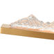 Himalayas LED 26 inch Brass Vanity Light Wall Light