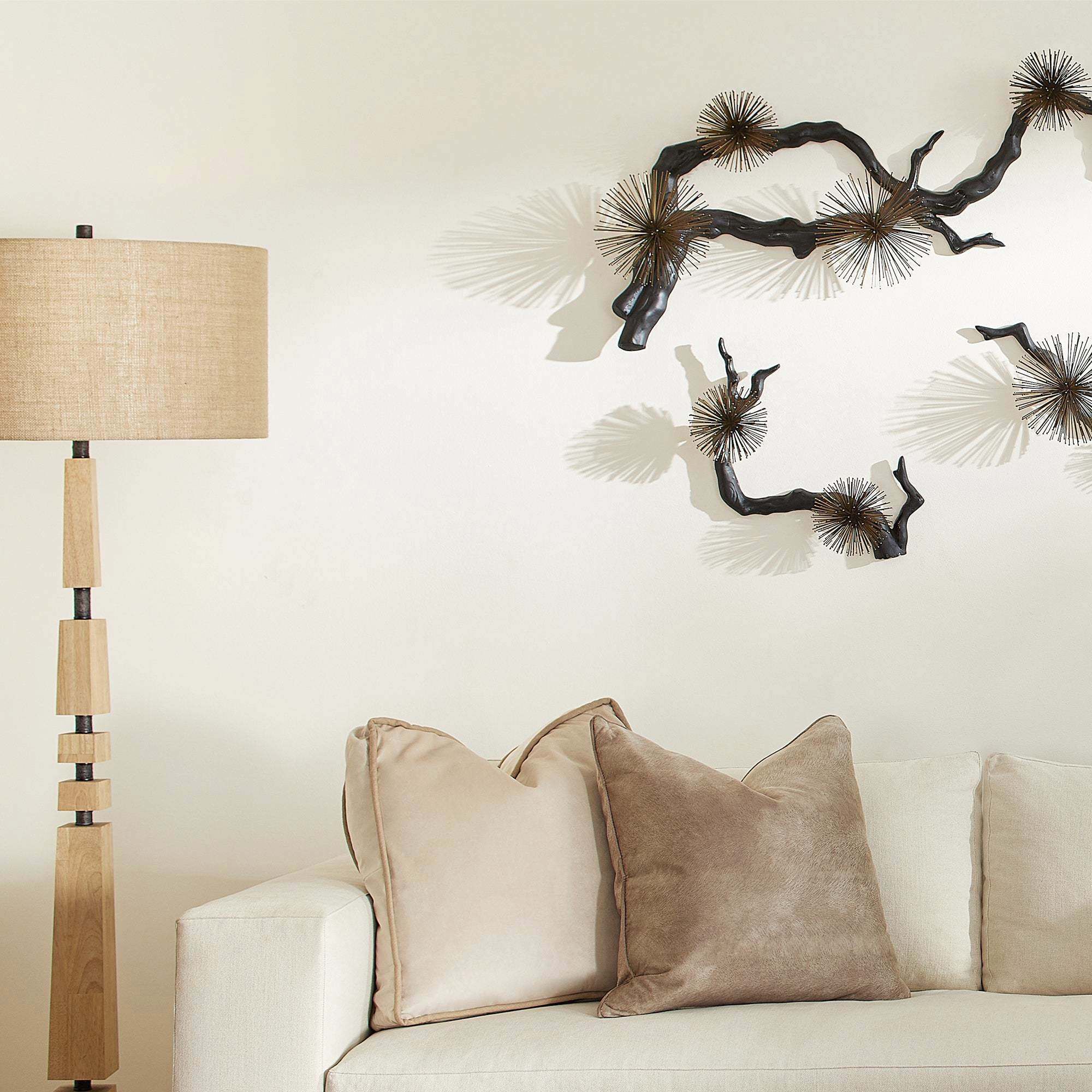 Ichiyo Black and Gold Accents Wall Decor, Medium