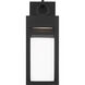 Sean Lavin Sesha 16 inch Textured Black Outdoor Wall Lantern