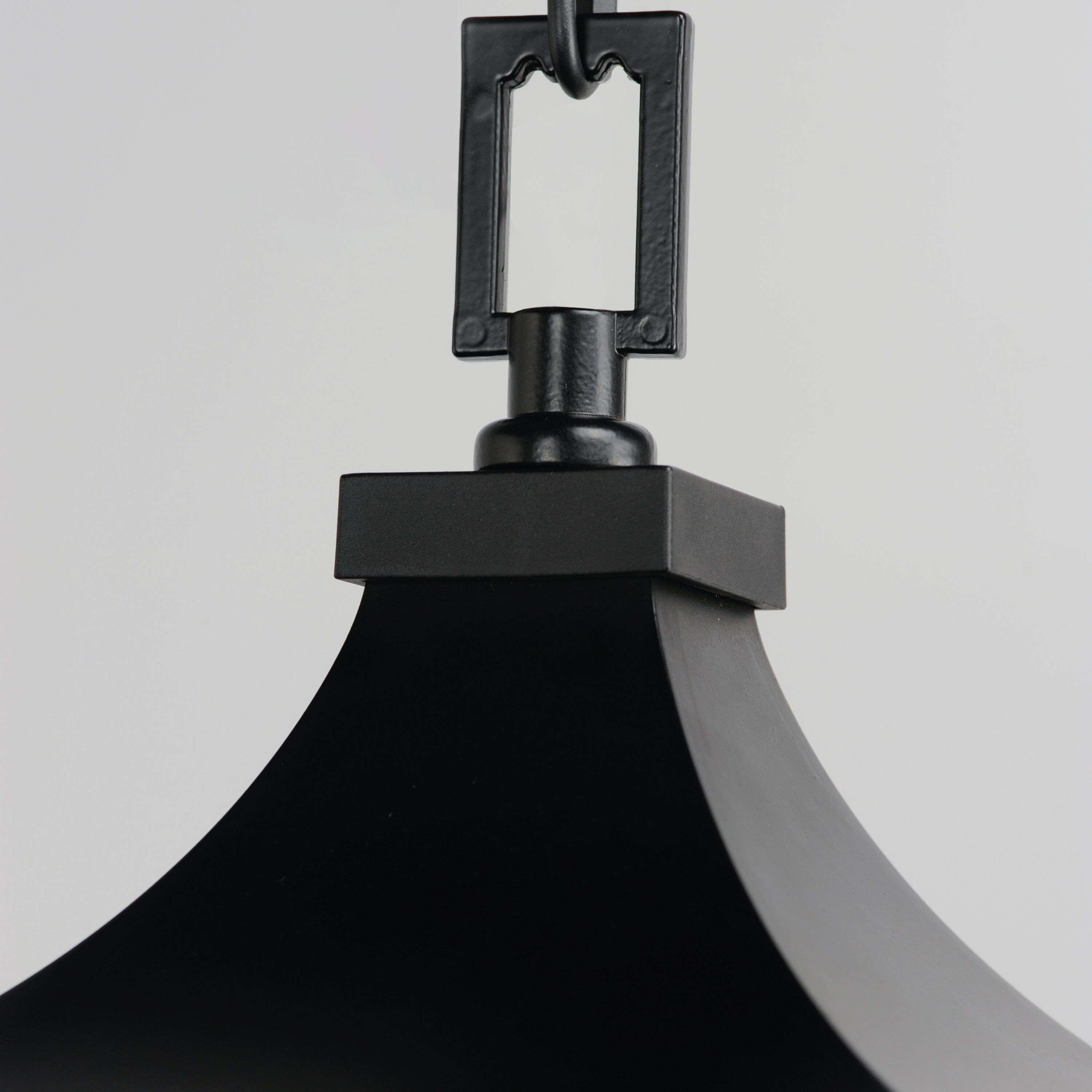 Sutton Place VX 2 Light 10 inch Black Outdoor Pendant