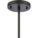 Fantania 2 Light 8 inch Matte Black Mini Pendant Ceiling Light
