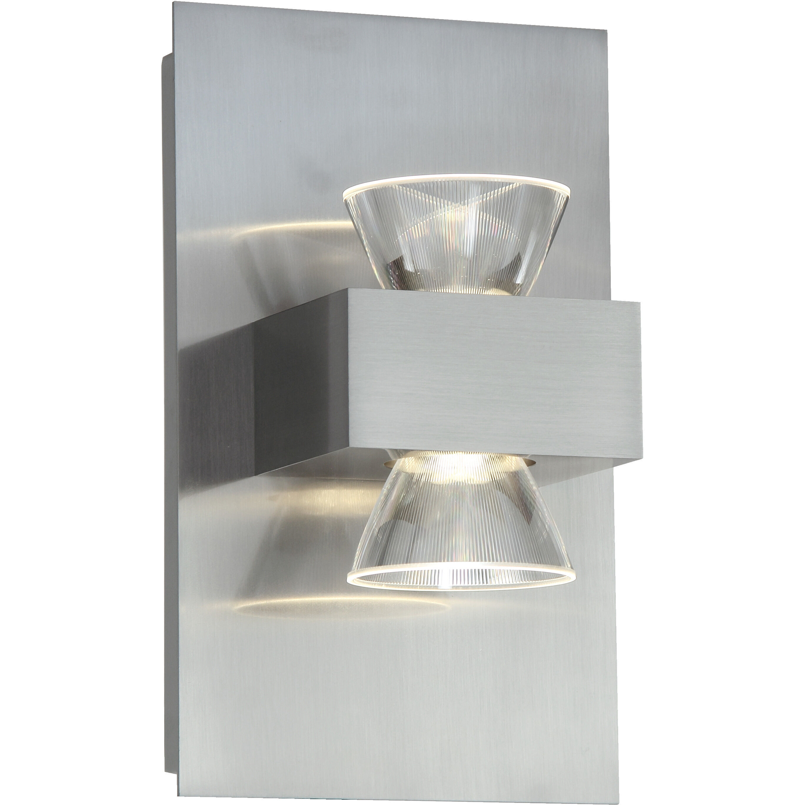 Jet LED 4.7 inch Brushed Nickel Bath Vanity Light Wall Light