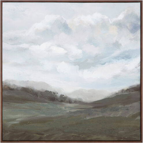 Natural Wood 24 X 24 inch Painting