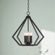 Prism 5 Light 20 inch Bronze Chandelier Ceiling Light